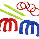 Plastic Horseshoe Game
