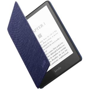Amazon Kindle Paperwhite Case (11th Generation), Lightweight and Water-Safe, Foldable Protective Cover - Fabric (Denim)