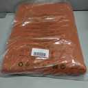 NICETOWN 2 Panels Outdoor Curtains Waterproof, Thermal Insulated Rustproof Grommet Blackout Indoor Outdoor Curtains Window Treatments for Cabana/Cottage, Mecca Red, W52 by L72