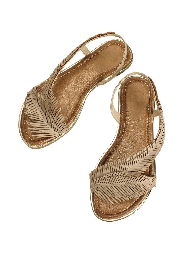 Verdusa Women's Fringe Decor Flat Sandals Slip Open Toe Leather Slippers Slip on Slides
Size 36
