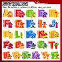 JOYIN Alphabet Robots Toys for Kids, ABC Learning Toys, Alphabots, Letters, Toddlers Education Toy, Carnival Prizes, Treasure Box and Prize for Classroom, Birthday Gift for Kids 3 4 5 6 7 8