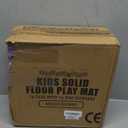 ProSource Foam Puzzle Floor Play Mat for Kids and Babies with Solid Colors, 36 Interlocking Tiles with Borders, Assorted