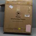 PJYuCien Dog Playpen Outdoor Plus Storage Bag, 24" H 8 Panels Puppy Pen with Square Bottom & Top Cover, Heavy Duty Dog Fence for Camping