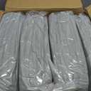 40PCS Gray Blankets Bulk 50 X 60, Soft Lightweight Throw Blanket Kit Cozy Blankets Bulk for Bed Sofa Couch Warm Pet Fleece Blanket Set for Wedding Homeless Home Office Travel Gift for Seasons