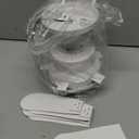 Ligency Smart Socket Fan Light with Remote, 16 inch Small Socket Ceiling Fan Light with RGBW, E26 Screw in Ceiling Light Bulb Fan, 1800Lm, Work with Alexa & Google Assistant for Garage Bedroom, White