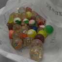 Colorful Bouncy Balls Bulk Mixed Pattern High Bouncing Balls for Kids Party Favors, Prizes, Birthdays Gift, 54ct