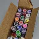 FolkArt Mindful Matte Acrylic Craft Paint Kit, Energetic Colors, 19 Piece Set with 8 Paints, 8 Pouncers, and 3 Premium Paintbrushes