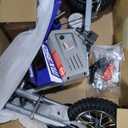 Razor MX350 Dirt Rocket Electric Motocross Bike, Blue, 10-12 inches