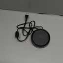 Electric Large Candle Warmer Plate - Ceramic Candle Wax Warmers for Jar Candles, Coffee Mug Warmer, Cup Warmers for Home Office, Aromatherapy Fragrance and Heating Beverage (Black Honeycomb)