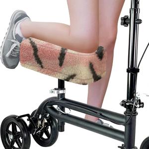 SPRING SEAON Knee Scooter Cushion Pad Cover for Adults Comfortable Plush Soft Cushion for Knee Scooters and Walker Accessories for Pain ReliefPink Camouflage