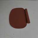 Silicone Placemat with Food Catching Pockets for Baby & Kid, Food Grade Silicone Non-Slip Toddler Food Place Mats with Raised Edges for Dining Table (Clay)