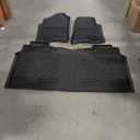 AUTOSAVER88 Floor Mats Fit for 2019-2023 2024 Dodge Ram 1500, All Weather Dodge Ram 1500 TPE Anti-Slip Floor Liners, 1st and 2nd Row, Black