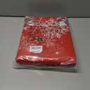 BGment Red Christmas Curtains for Living Room, Grommet Christmas Decoration Window Blackout Curtains with Christmas Tree and Snowflake Print, 2 Panels, Each 52 x 84 Inch, Red