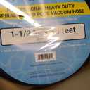 U.S. Pool Supply Pool Vacuum Hose - 1-1/2" x 30' Professional Heavy Duty Pool Hose for Inground, Spiral Wound with Kink-Free Swivel Cuff - Connect to Vacuum Heads, Skimmer, Cleaner, Filter Pump Inlet
