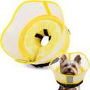 Soft Dog Cone Collar with Anti-Lick Shield, Inflatable Cones Alternative After Surgery for Large/Medium/Small Dogs to Stop Licking, Elizabethan Neck Ecollars of Shame, Comfy Pillow E Recovery