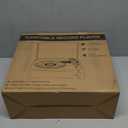 Vinyl Record Player with Speakers Vintage Turntable for Vinyls Records Belt-Driven Turntables 3-Speed Bluetooth Playback Headphone AUX RCA Line LP Vinyls Players for Sound Enjoyment Retro Brown