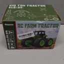 Remote Control Tractor Toys for Kids 35, Light Up Monster Trucks Toy for Boys 3,4,5,6,7 Year Old, Toddlers RC Farm Vehicle Toys for Ages 37 Years Old, Ideal Birthday Toys Gift for Boys Girls