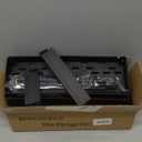 SPACELEAD Slim Storage Cart 4 Tier,Bathroom Organizer Rolling Utility,Mobile Shelving Unit Slide Out for Office, Kitchen, Laundry Room & Narrow Places,Black