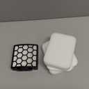 1 HEPA Filter & 2 Set of Foam Filters for Shark Navigator NV150 NV251 NV255 & Zero-M ZU62 ZU62C ZU60 Upright Shark Vacuum Filter Replacement Part 1238FT60 1239FT60