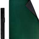Board Game Mat 31 x 31 in, Mahjong Mat for Table with Carrying Bag, Neoprene Playmat, Table Cover for Board Games, Tile, Poker, RPG and Dominoes - Green  