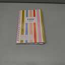 Sweetzer & Orange Academic Planner 2025-2026 – Student Planner for August 2025 to July 2026 – Weekly & Monthly Layout – Sturdy Cover & Stickers – Multicolor Stripes Design – 5.5” x 8.5” Pack of 2