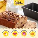 Wilton Platinum Non-Stick 9 x 5 in Loaf Pan, Cold-Rolled Steel Bakeware, Made without PFAS, Packaging May Vary