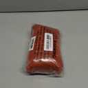 hyha Milk Silk Couch Cushion Covers, Soft Magic Sofa Covers Washable for 2 Cushion Couch, Stretch Sectional Outdoor Cushion Covers for Patio Furniture with Elastic Bottom(Medium, Rust)