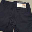 Nautica Boys' School Uniform Flat Front Twill Short (2T, Navy/Pull-on)