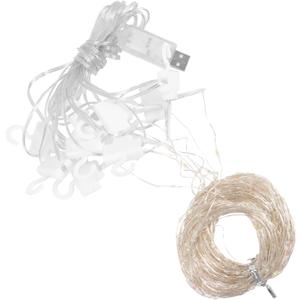 3m Led Curtain String Lights USB Powered Fairy Lights for Wedding Party Bedroom Decor Copper Wire Design Indoor Outdoor Use
