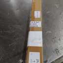 4 Pcs All-Season Door Sweep for Bottom of Door Exterior and Interior, Aluminum Alloy and Rubber, Commercial Weather Stripping Draft Stopper for Threshold Seal (1-3/4 x 36 Inch,Silver)