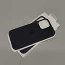 Apple iPhone 16 Pro Max Silicone Case with MagSafe and Camera Control: Lightweight Phone Case, Wireless Charging Compatible, Smooth Matte Finish; Black