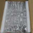 Modern Small Crystal Ceiling Light Fixture, 4-Light Chrome Crystal Sputnik Firework Chandelier, Semi Flush Mount Ceiling Light Fixtures for Bedroom Kitchen Hallway Entryway Bathroom(H9.5'' x W17.7'')