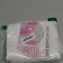 Babenest Satin Chair Sashes Ties Upgraded 10 pcs Chair Ribbons Bows for Wedding Banquet Party Christmas Baby Shower Events Decoration (White)