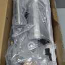 Sausage Stuffer, 2.5LBS Stainless Steel Horizontal Sausage Maker, Homemade Manual Meat Filling Kitchen Machine with 8 Stuffing Tubes