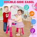 Art Easel for Kids Age 3-4 Magnetic Double-Sided Drawing Board Gifts
