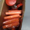 35.5inch Drain Clog Remover(1pcs), 25inch Drain Snake Hair Remover(6pcs) ＆ Cleaning Brush(2pcs), Hair Catcher Drain Auger Cleaner Tool Set For Toilet, Kitchen Sink, Bathroom Tub, Sewer, 9 Pack