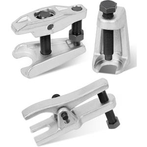 DAYUAN 3Pcs Universal Ball Joint Separator Set, Tie Rod End Extractor Kit Ball Joint Puller Removal Tool for Front End Service on Most Cars/ Trucks/ ATVs