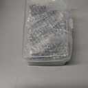 Therwen 48 Pcs 4 Inch Bonsai Pruning Scissors Thread Snips Mini Sewing Scissors U Shaped Bulk Bud and Leaves Trimmer Yarn Carbon Steel Pruners Trimmers for Gardening(Black)