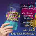 BENIX Beef Organ Supplement for Women - Grass-Fed Liver & Heart Capsules - 60 Count (1)