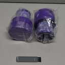 V10 Filter Replacement for Dyson V10 Cyclone Series, V10 Absolute, V10 Animal, V10 Total Clean, Replace Part No. 969082-01,2 Pack Filters and 1 Clean Brush