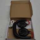 Portable Neck Fan Rechargeable Personal Hand-Free Fan Mini USB Wearable Neckband Sport Fan, 3 Speed Adjustable, 360 Degrees Free Rotation Perfect for Working, Traveling, Office, Reading (Red Black)