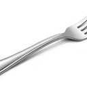 Dinner Forks Set of 12, E-far 7.9 Inch Stainless Steel Forks for Home, Kitchen or Restaurant, Non-toxic & Mirror Polished, Scalloped Edge & Dishwasher Safe