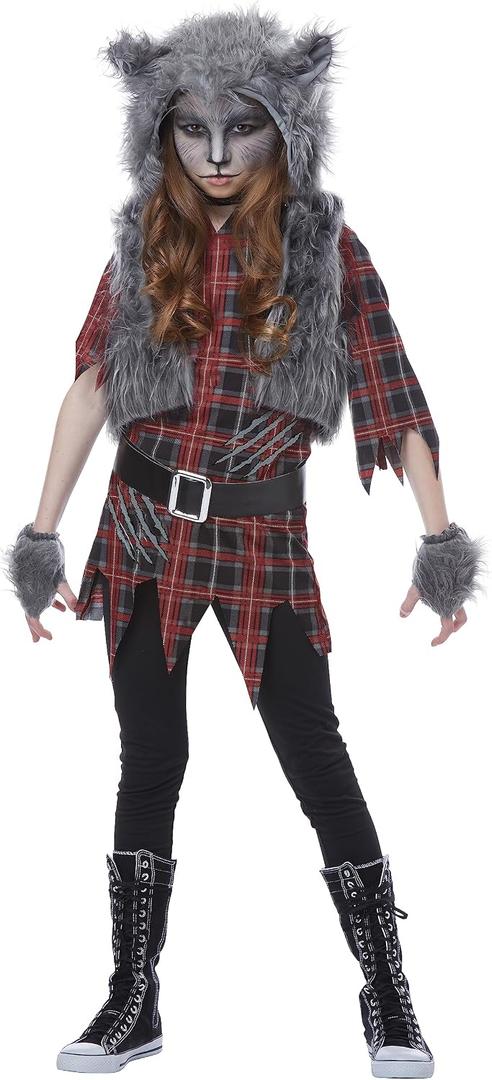 California Costumes Werewolf Costume Girls S