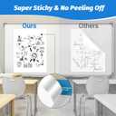 AFMAT Anchor Chart Paper 25 in x 30 in, Large Chart Paper for Teachers, Super Sticky Easel Pads for Office/Classroom/Whiteboard/Wall/Windows, Ink Bleed-Through Resistant, 30 Sheets/Pad, 4 Pads