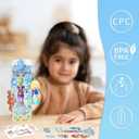 PERRYHOME Decorate Your Own Frozen Water Bottle Kits for Girls, Frozen Toys for Girls Age 4-10 Painting Crafts, Fun Arts and Crafts Kits 6-12 Year Old Toddler Girls Birthday Christmas Gifts Toys