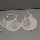 HSIA Minimizer Bra for Women - Plus Size Full Coverage Lace Bra with Underwire, Non Padded (Beige), Size 36DD