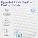 HOMELAB Adjustable Shredded Memory Foam Pillows King Size, Cooling Bed Pillows for Sleeping with Removable Cover, 2 Packs Medium Pillows for Side Stomach & Back Sleepers, 20"x34"