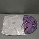 Kawaii Cartoon Birthday Decorations, Purple Cupcake Stand Party Supplies - 3 Tier Paper Cupcake Holder - Dessert Display Stand for Adult Birthday Party Decoration