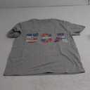 T-SHIRT For Men USA Flag Grey 2XL