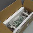 Christmas Tree Stocking Holders Set of 2- Tree Stocking Hanger for Mantel - Silver Christmas Stocking Holder for Fireplace Mantle- Heavy Duty Stocking Holder for Mantle Fireplace Decor (Tree Set)